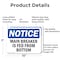 Signmission Main Breaker Is Fed From Bottom, 10 in W x Rectangle, Aluminum OS-2PACK-NS-A-710-L-14076 - alternate 4